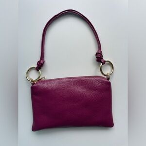 Chic Plum Wristlet Clutch ✨